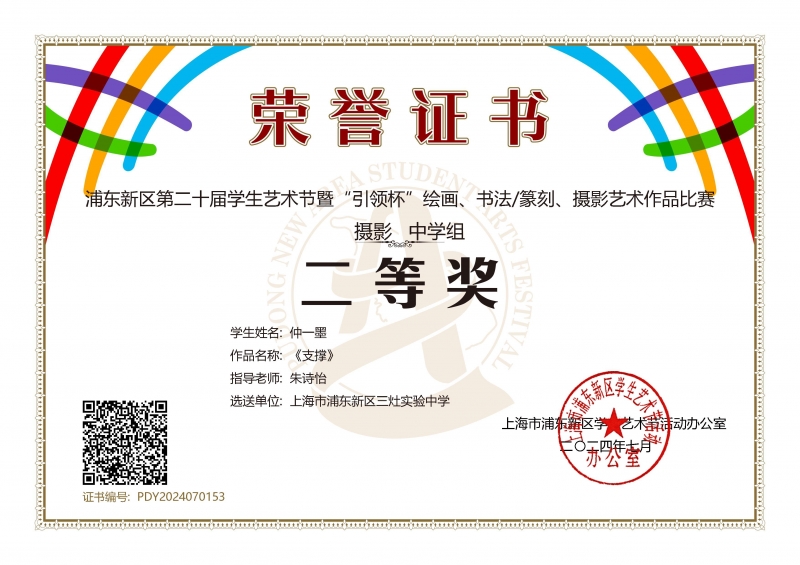 360.仲一墨同学获浦东新区第二十届学生艺术节暨“引领杯”绘画、书法篆刻、摄影艺术作品比赛摄影中学组二等奖.jpg